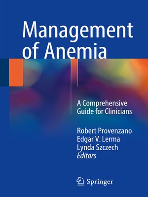 cover image of Management of Anemia